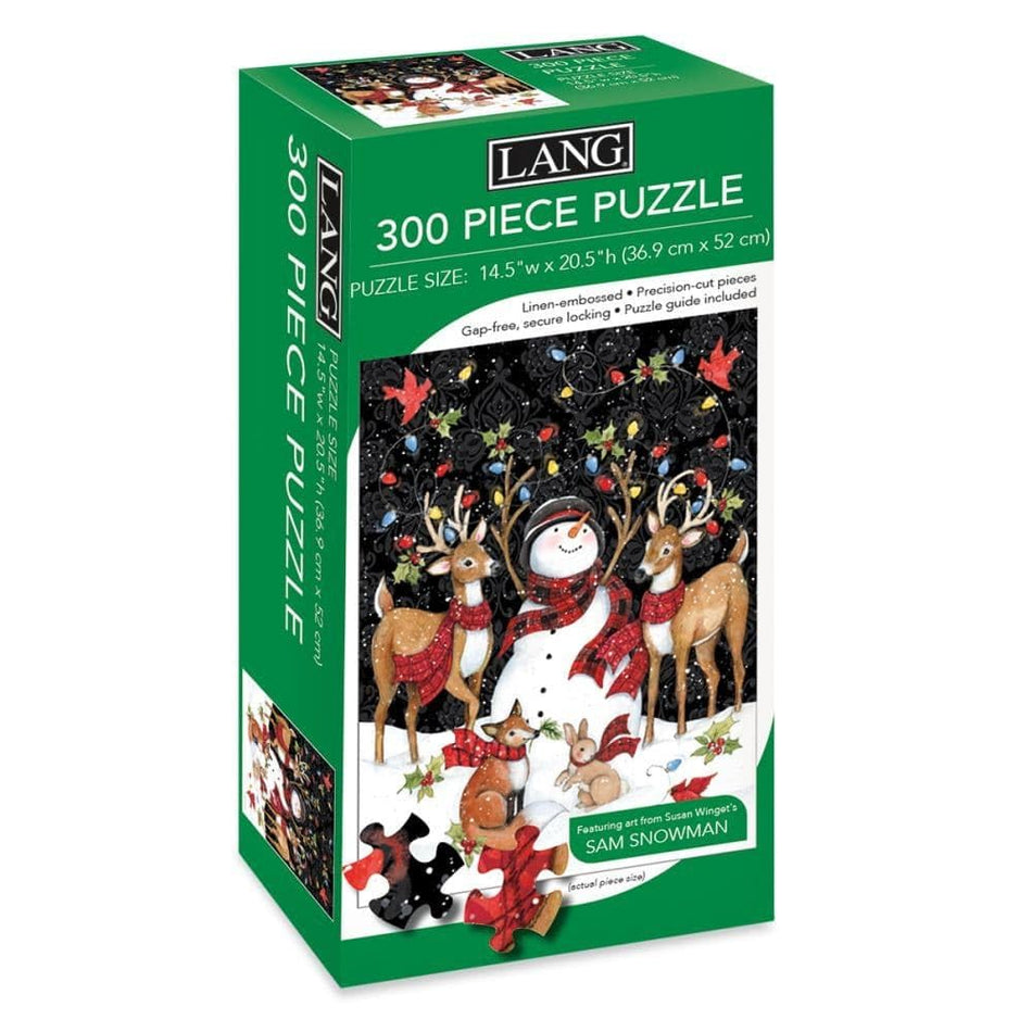 300 Piece Jigsaw Puzzle - Snowy Lights | Lang