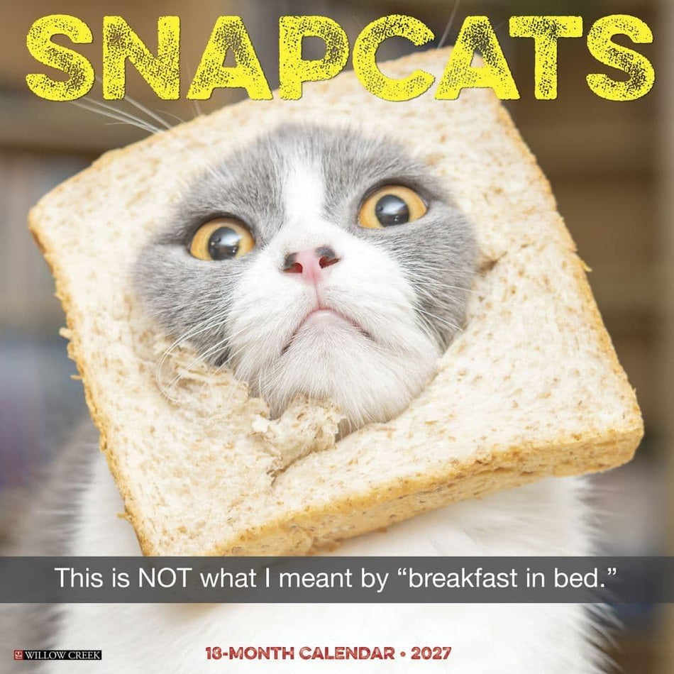 SNAPCATS - 2027 Wall Calendar | Willow Creek Press
