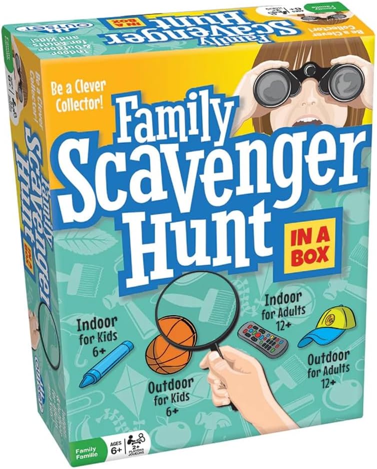 Outset Media: Family Scavenger Hunt: Indoor Outdoor Game