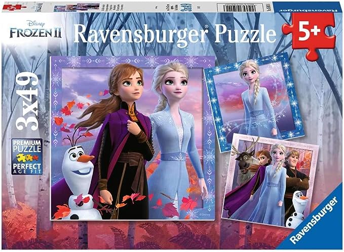 Ravensburger: Frozen 2 the Journey Starts: 3X49 Piece Puzzle