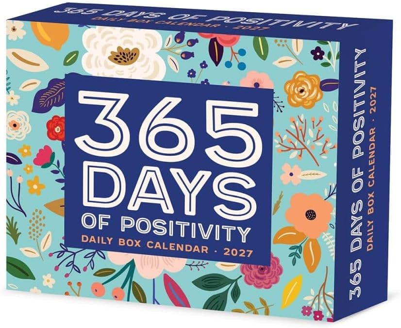 365 Days of Positivity - 2027 Box Calendar | Willow Creek Press