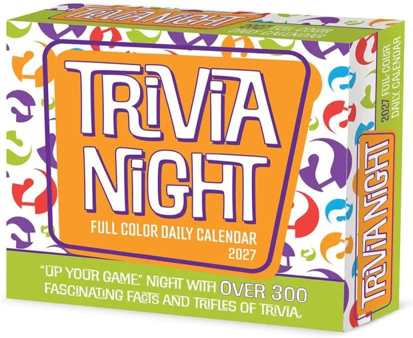Trivia Night - 2027 Box Calendar | Willow Creek Press