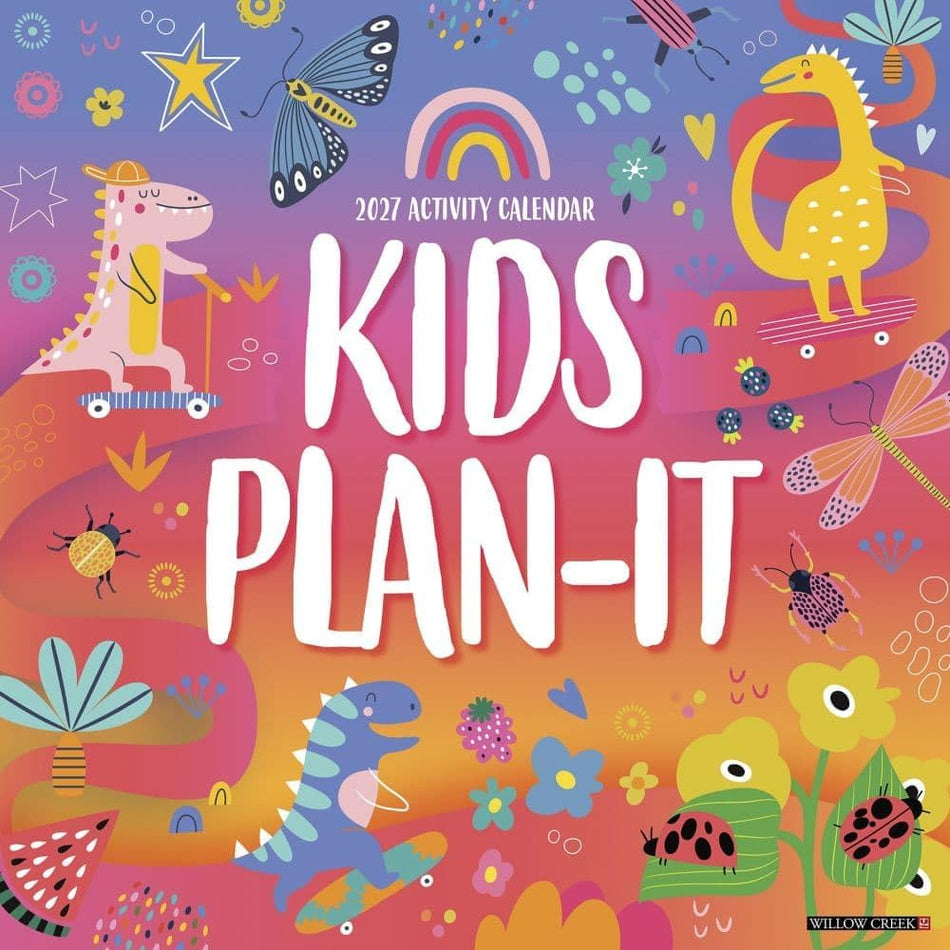Kids Plan-It - 2027 Wall Calendar | Willow Creek Press