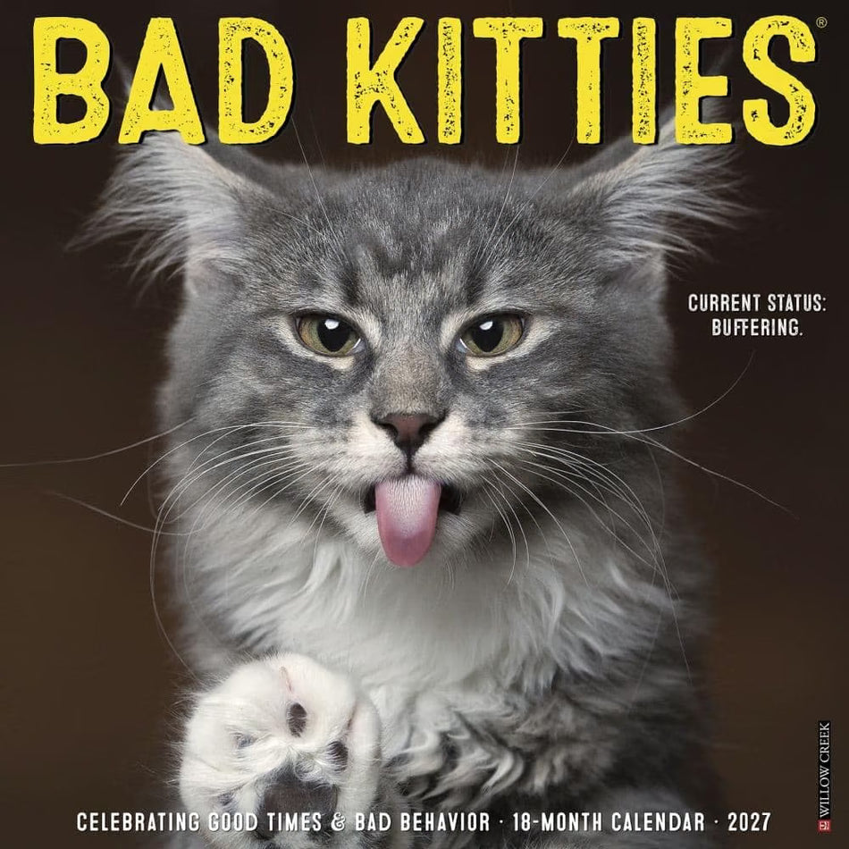 Bad Kitties - 2027 Wall Calendar | Willow Creek Press