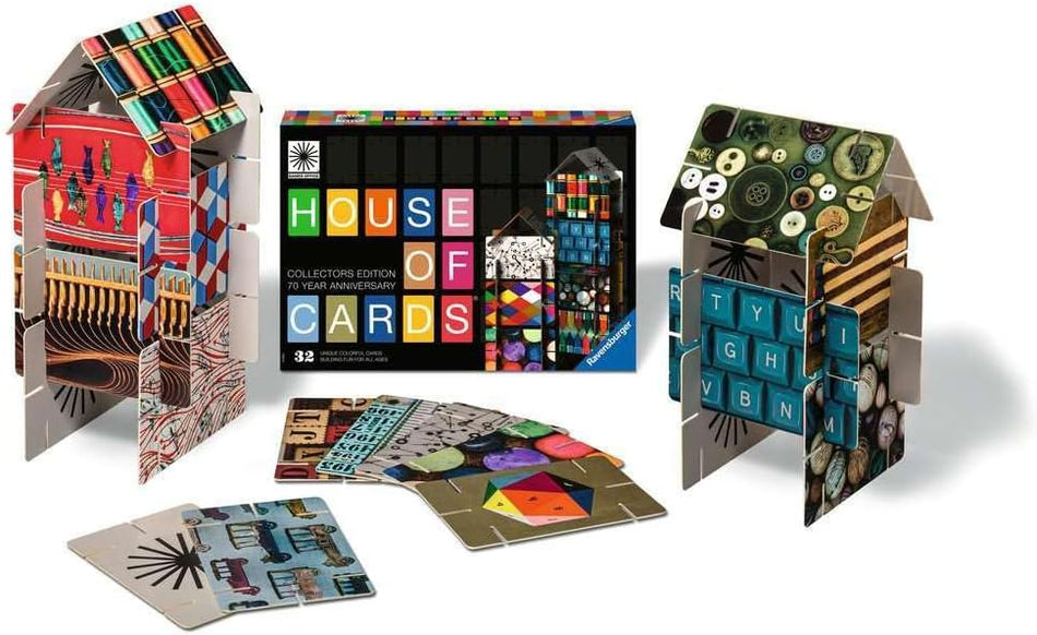 Ravensburger: EAMES House of Cards: 32 Piece Card Puzzle