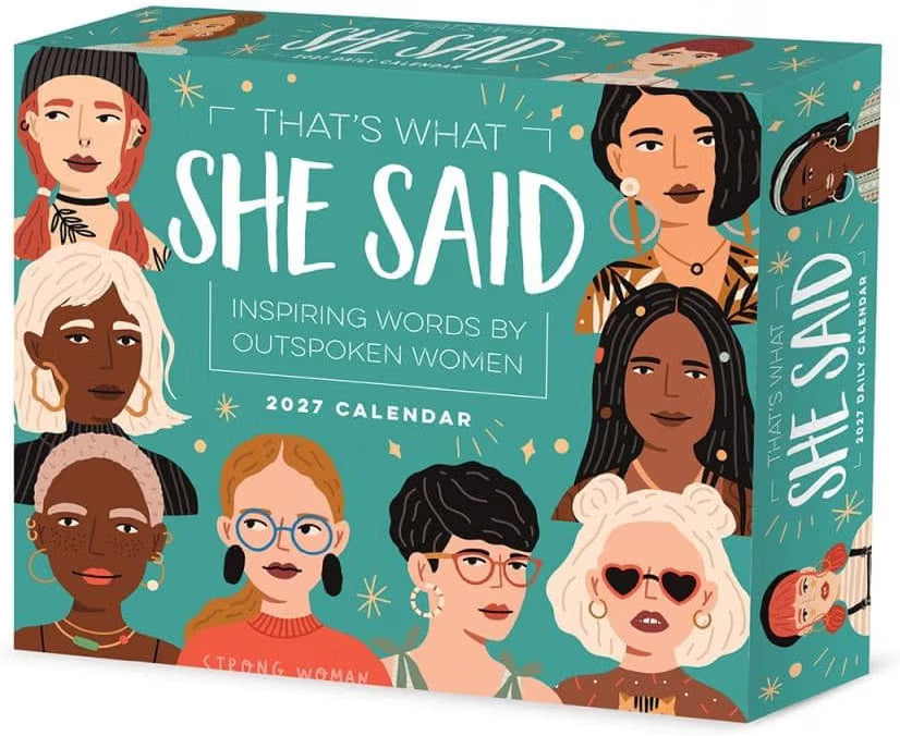 That's What She Said - 2027 Box Calendar | Willow Creek Press