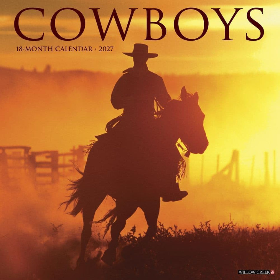 Cowboys - 2027 Wall Calendar | Willow Creek Press