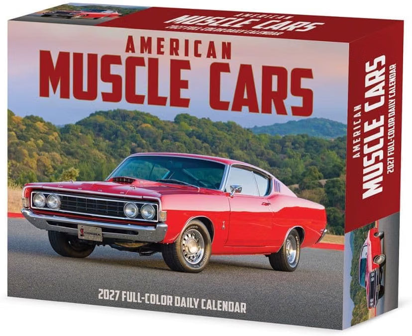 American Muscle Cars - 2027 Box Calendar | Willow Creek Press