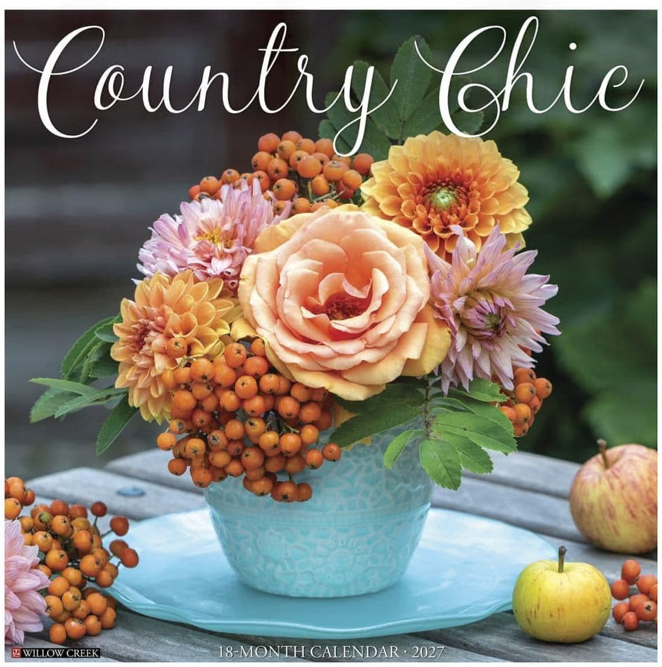 Country Chic - 2027 Wall Calendar | Willow Creek Press