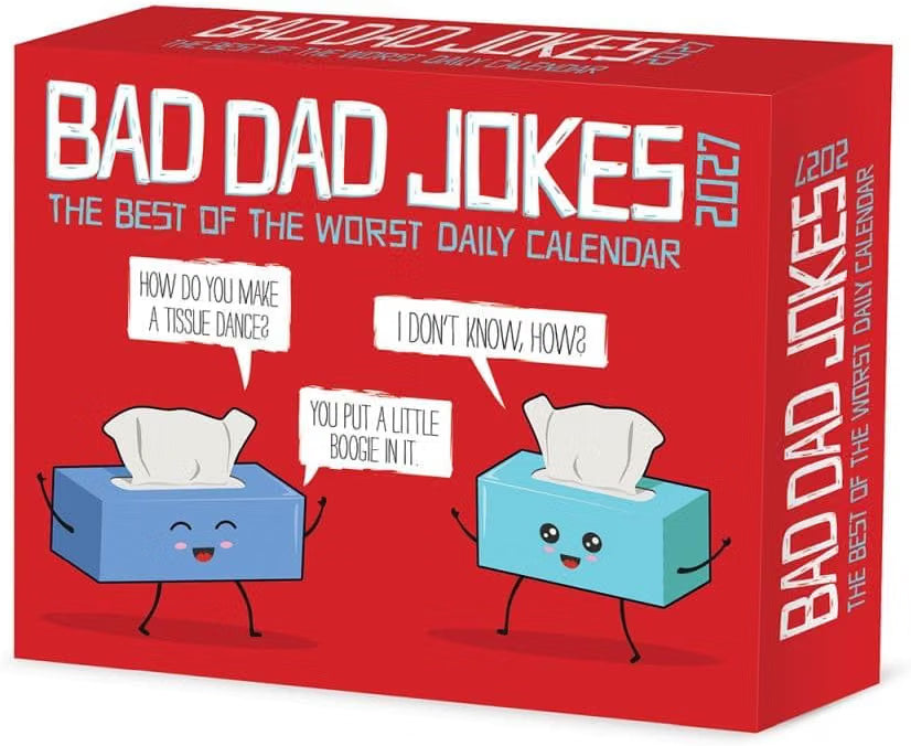 Bad Dad Jokes - 2027 Box Calendar | Willow Creek Press