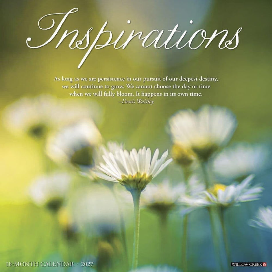 Inspirations - 2027 Wall Calendar | Willow Creek Press