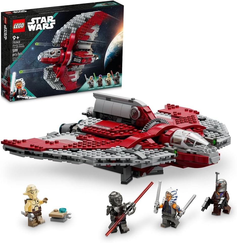 LEGO: Star Wars: Ahsoka Tano’s T-6 Jedi Shuttle: 75362