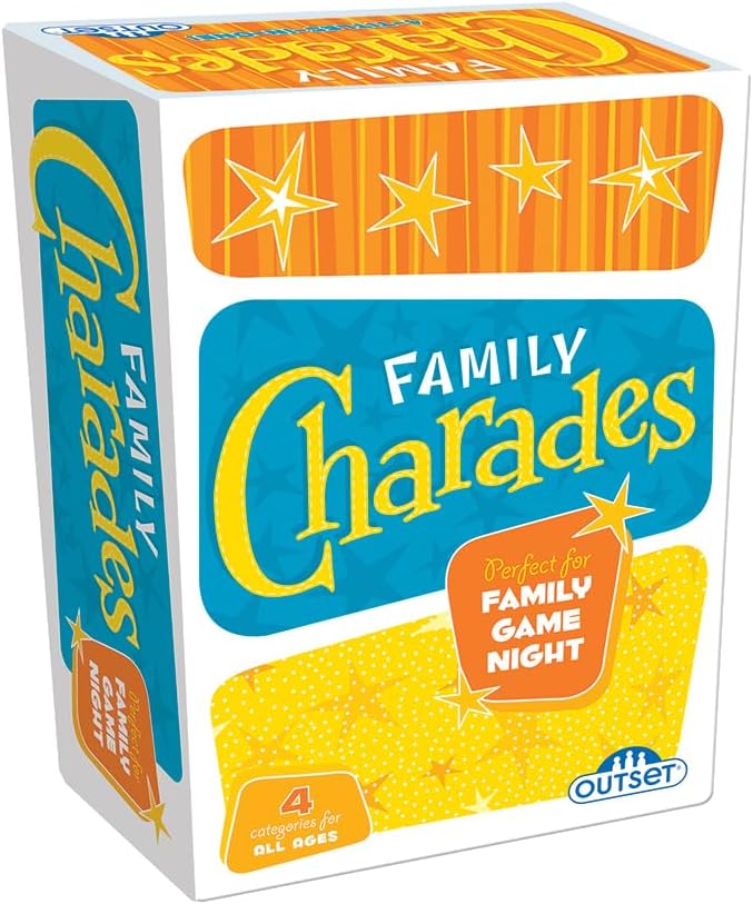 Outset Media: Family Charades: 4-Titles-In-One!
