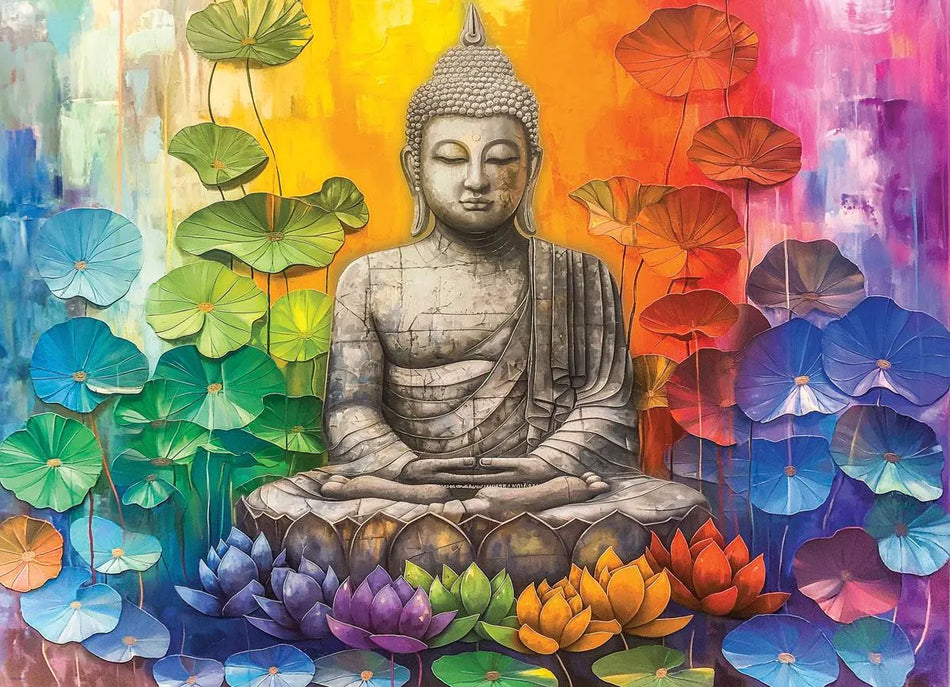 EUROGRAPHICS: Colorful Buddha: 1000 Piece Puzzle