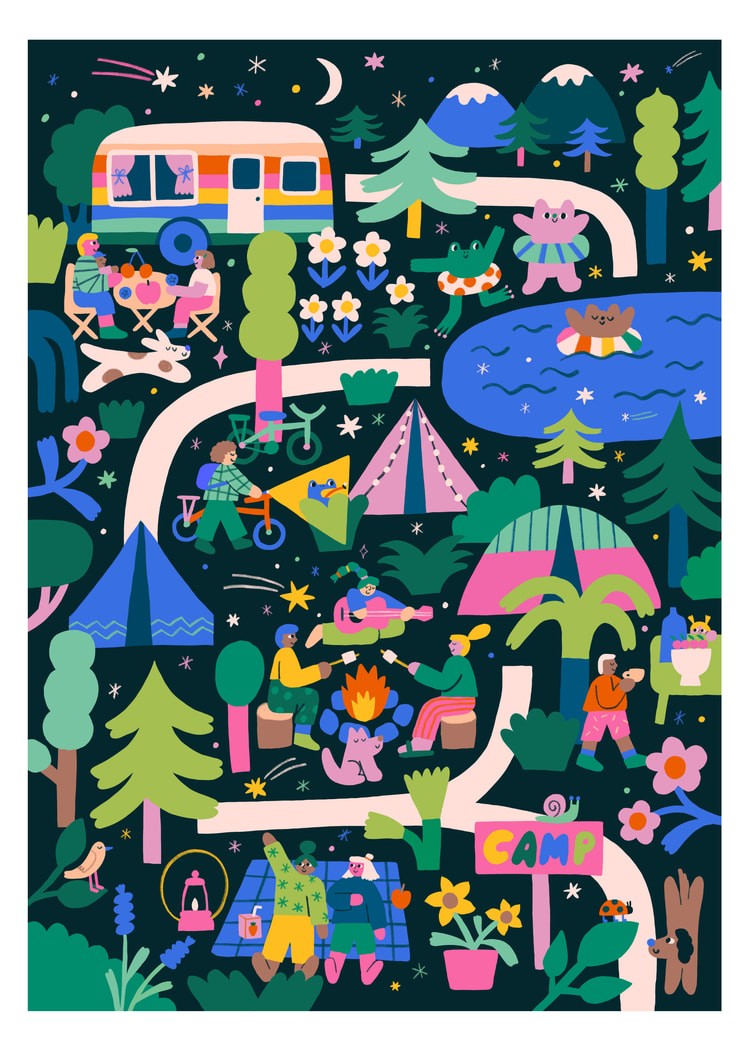 holiyay: Camp Friendship: 1000 Piece Puzzle