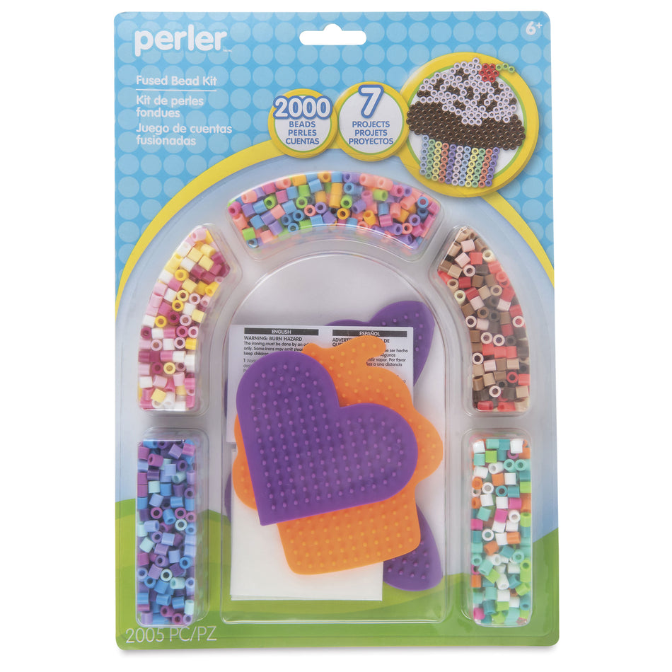 Perler: Cupcakes & Butterflies: Fused Bead Kit