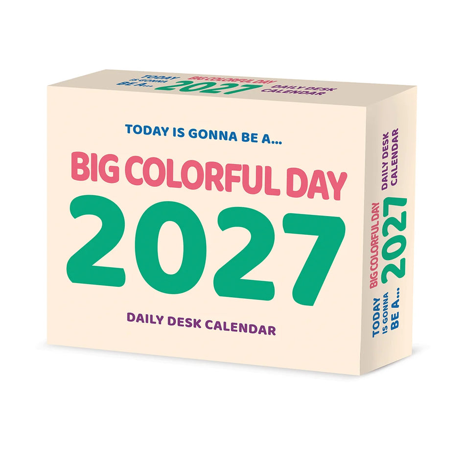 Big Colorful Day - 2027 Box Calendar | Willow Creek Press