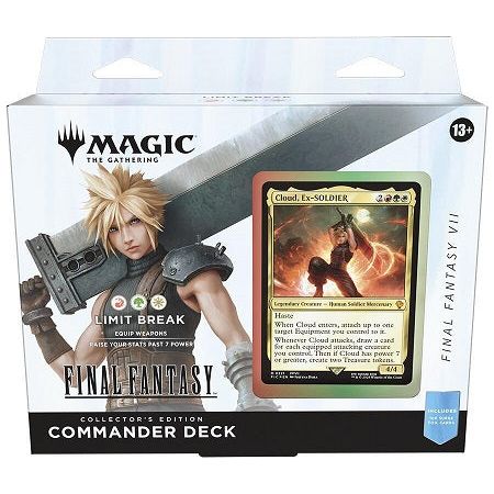Magic the Gathering: Final Fantasy VII Collector Commander Deck: Limit Break