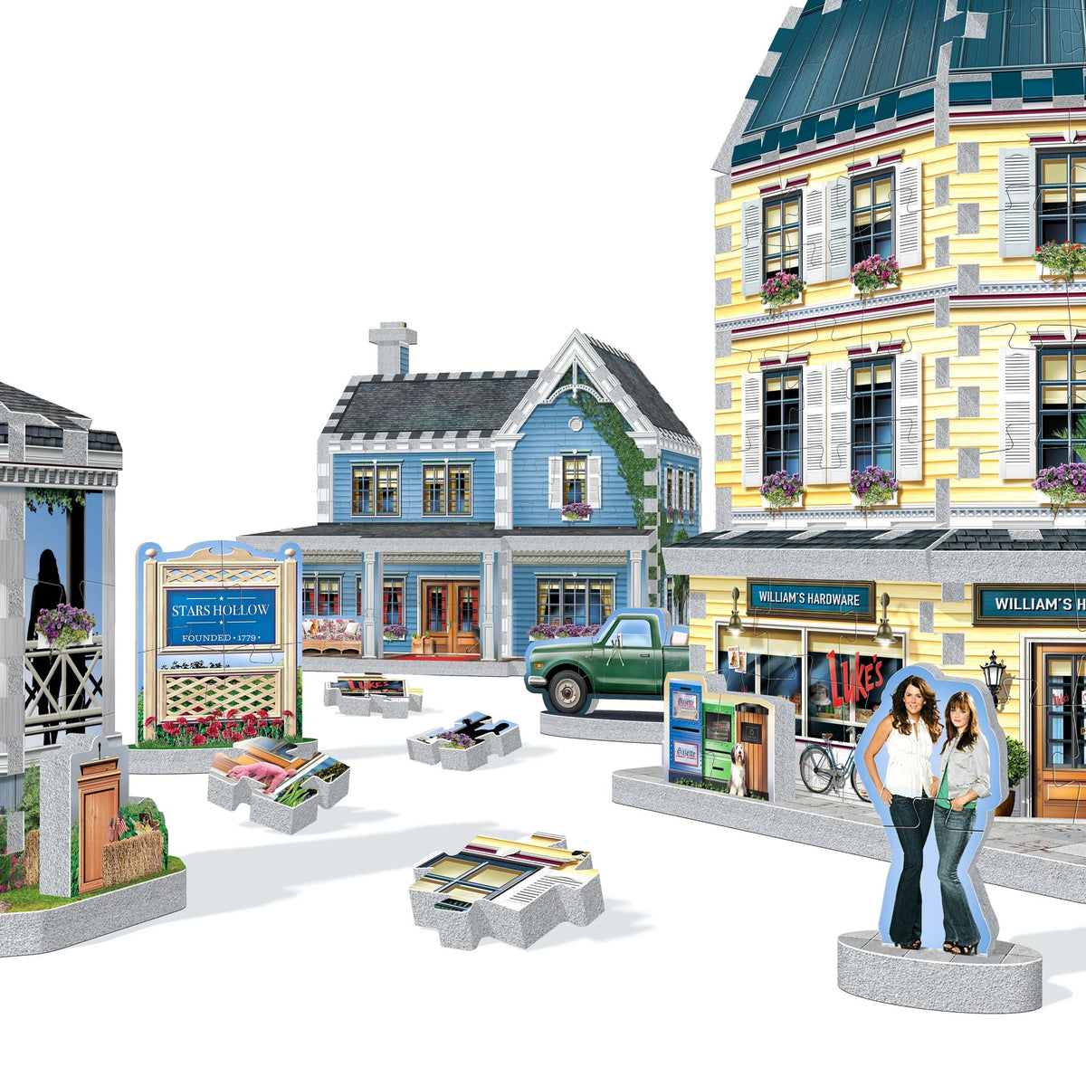 Gilmore Girls wrebbit 3D puzzle