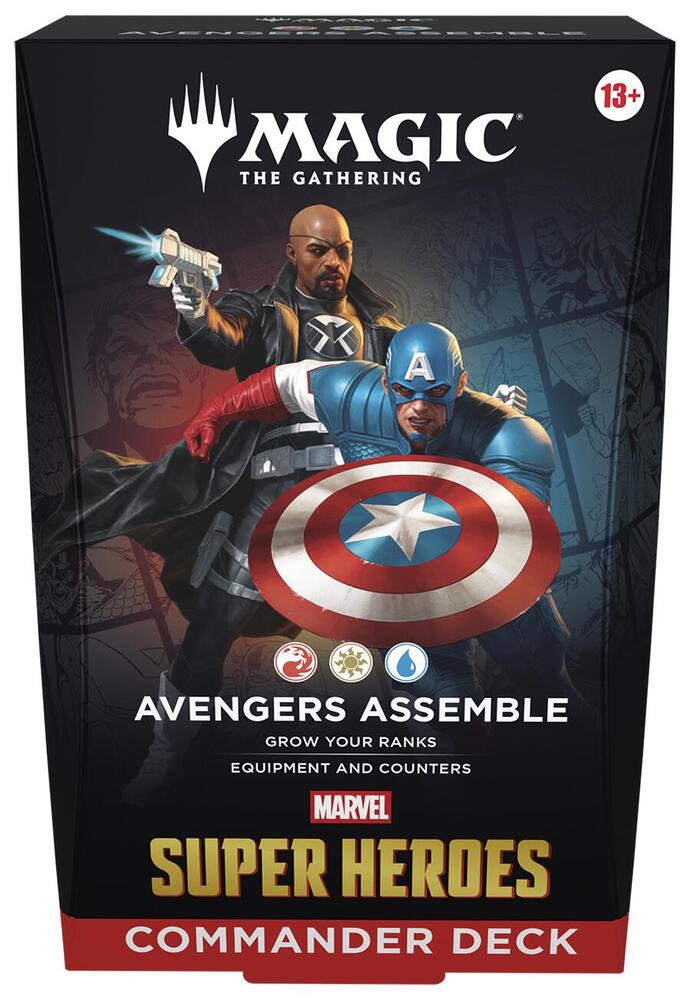 Magic the Gathering - Marvel Super Heroes Commander Deck | Avengers Assemble