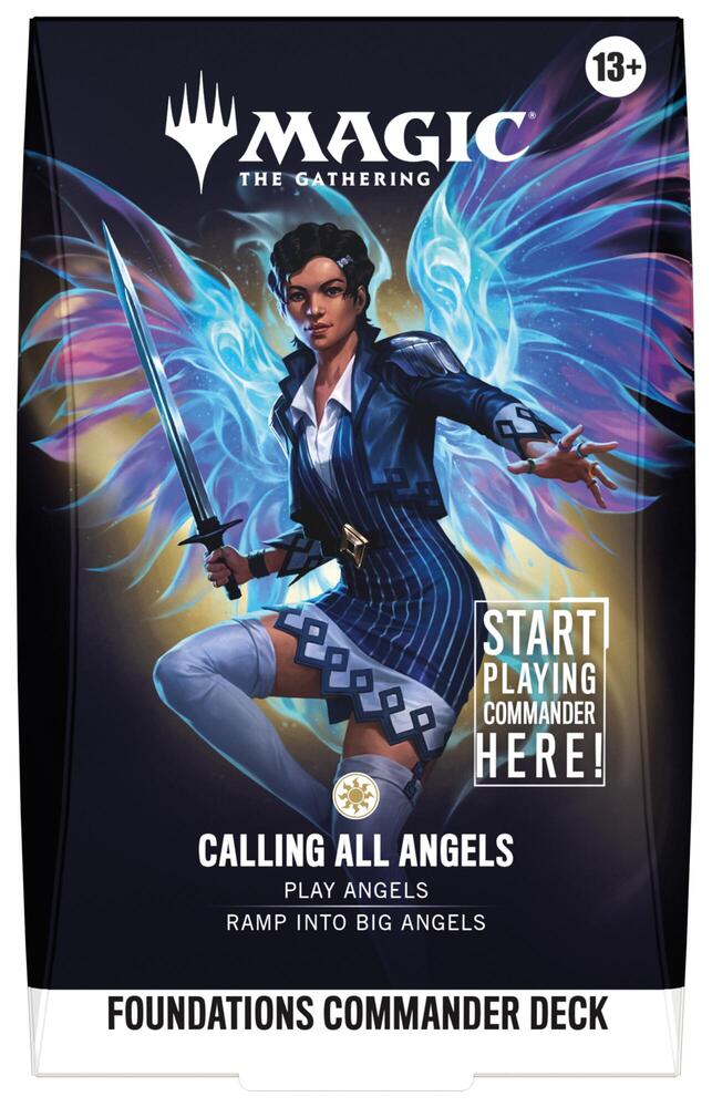 Magic the Gathering - Foundations Commander Deck | Calling All Angels