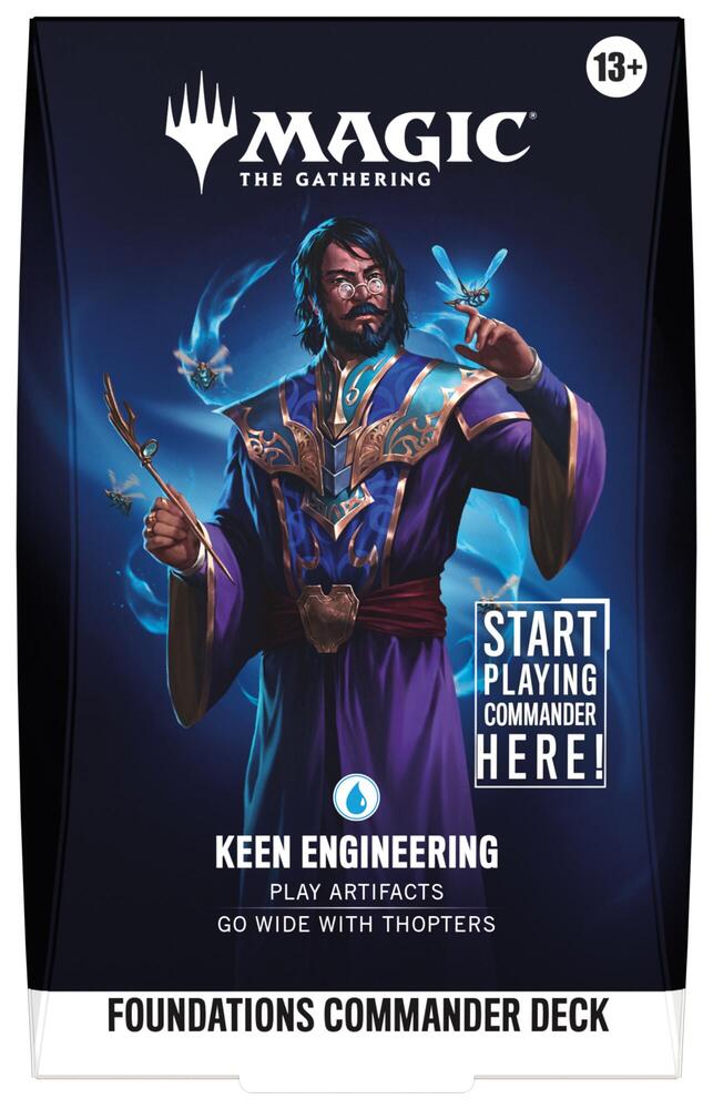 Magic the Gathering - Foundations Commander Deck | Keen Engineering