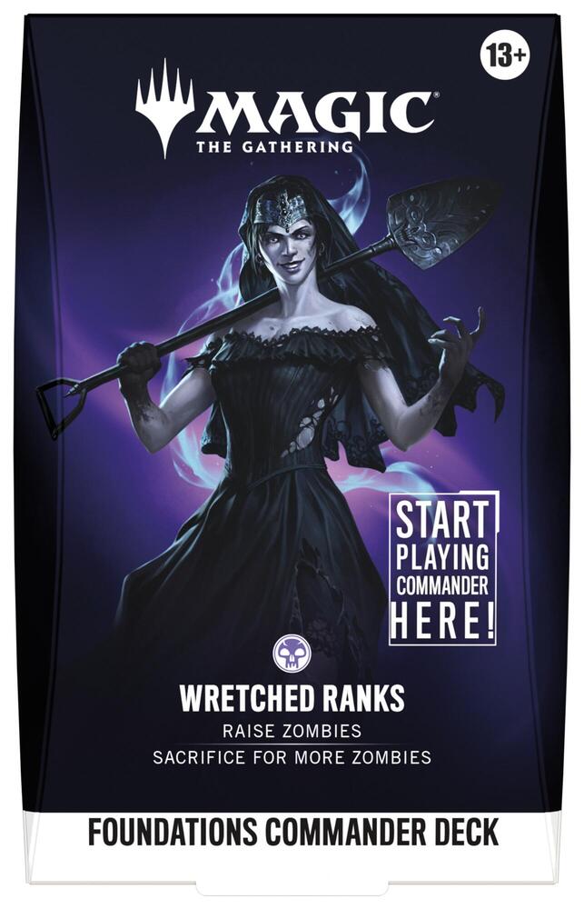 Magic the Gathering - Foundations Commander Deck | Wretched Ranks