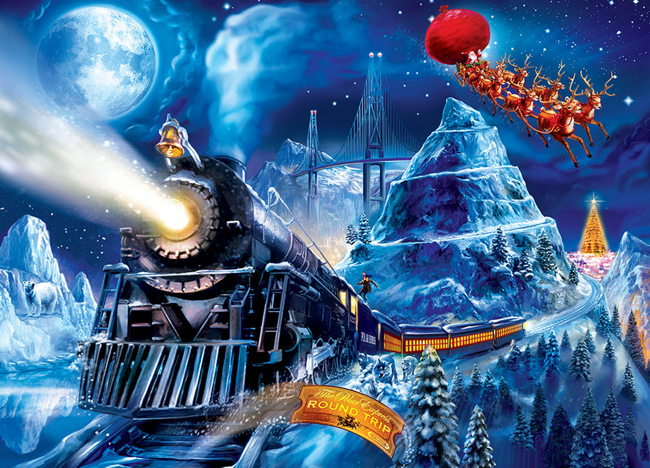 Master Pieces: Polar Express- Race to the Pole: 1000 Piece Puzzle