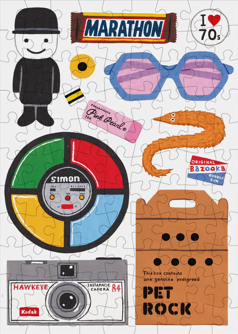 happily: In the 70's: 99 Piece Mini Puzzle