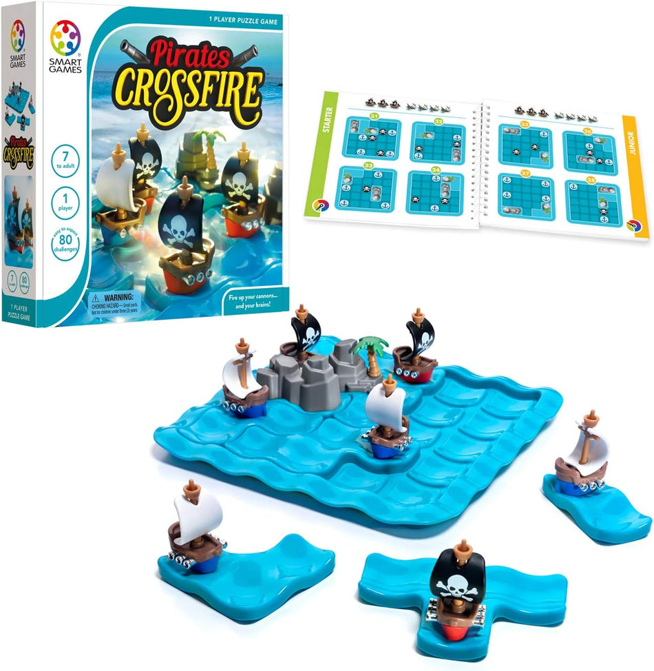SmartGames: Pirates Crossfire: Puzzle Board Game