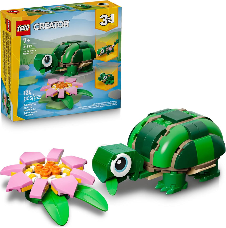 LEGO: Creator 3 in 1: Turtle with a Water Lily: 31377