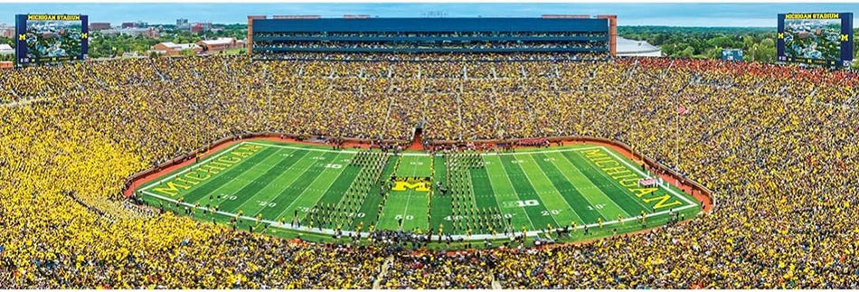 Master Pieces: University of Michigan: 1000 Piece Panoramic Puzzle