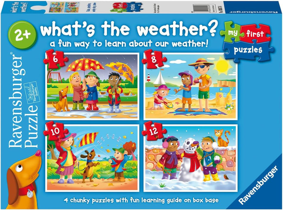 Ravensburger: What's the Weather?: 6/8/10/12 Piece Puzzle