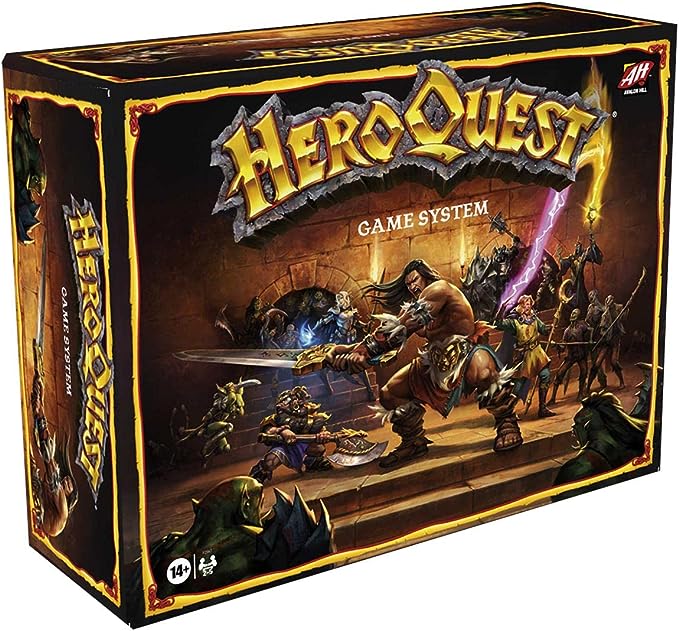 HeroQuest: Game System Tabletop Board Game, Immersive Fantasy Dungeon Crawler Adventure Game