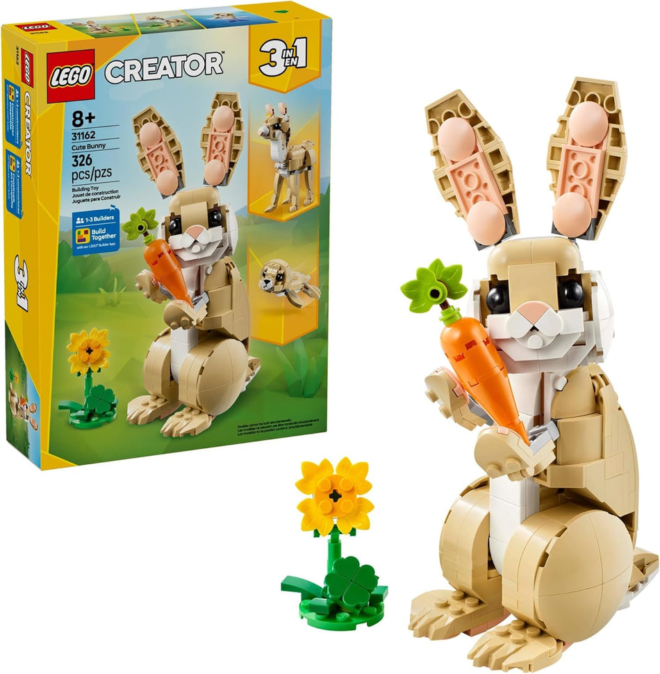 LEGO: Creator 3 in 1: Cute Bunny: 31162