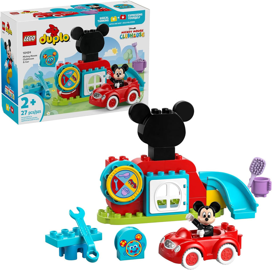 LEGO: Duplo: Disney: Mickey Mouse Clubhouse & Car: 10454