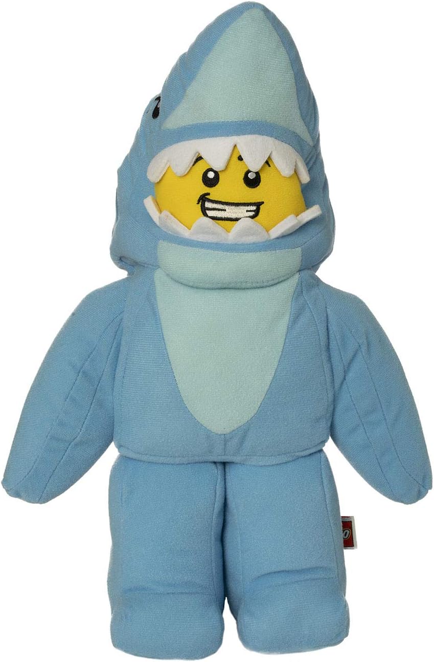 LEGO Minifigure Shark Suit Guy 14" Plush Character
