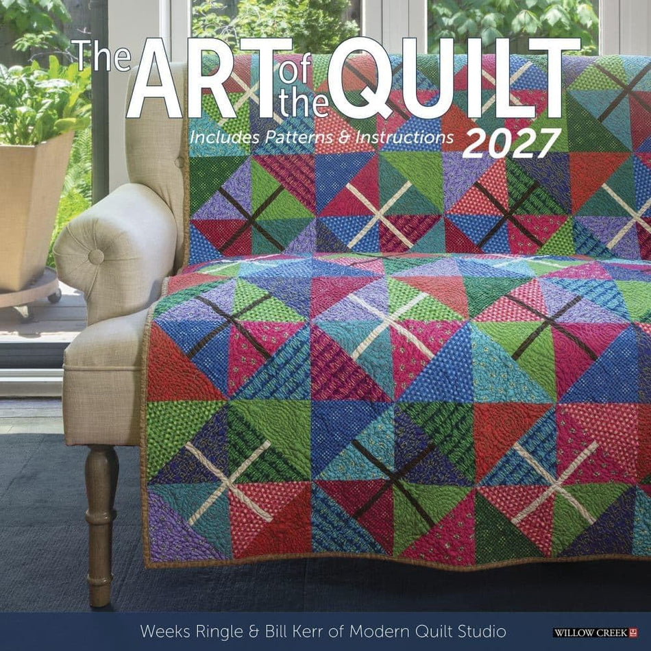 The Art of the Quilt - 2027 Wall Calendar | Willow Creek Press