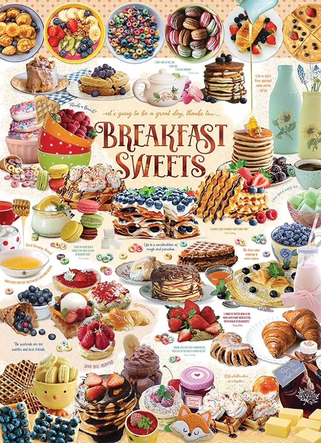 Cobble Hill: Breakfast Sweets: 1000 Piece Puzzle
