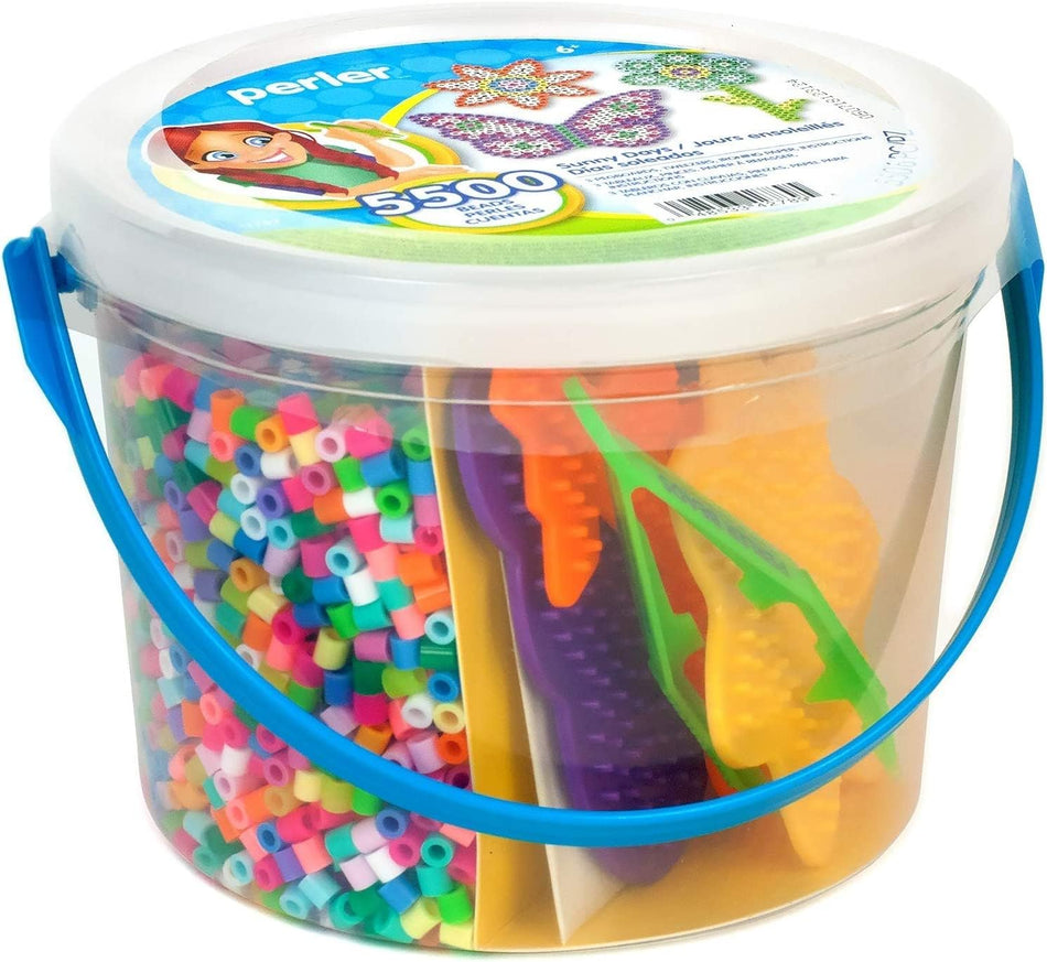 Perler: Sunny Days: Fused Bead Bucket Kit