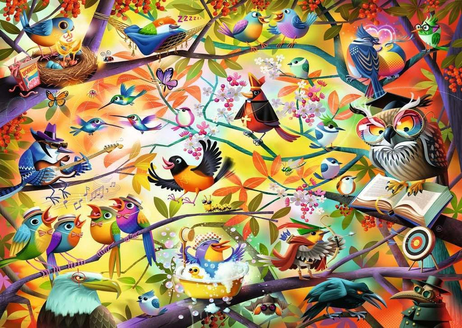 Ravensburger: Busy Birdies: 1000 Piece Puzzle