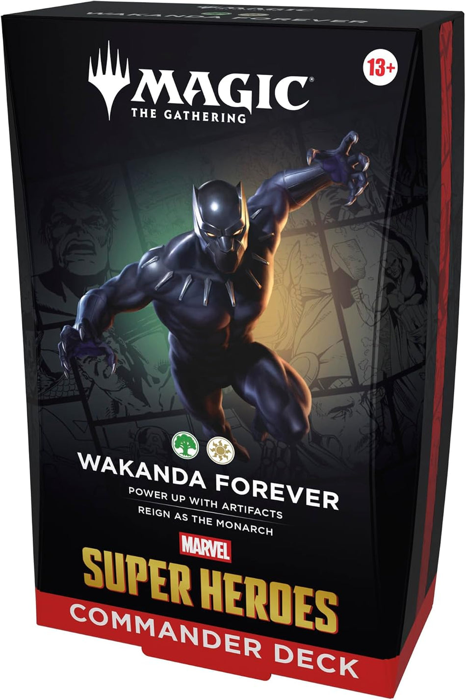 Magic the Gathering - Marvel Super Heroes Commander Deck | Wakanda Forever