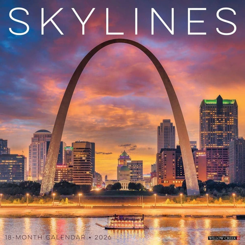 Willow Creek: Skylines: 2026 Wall Calendar, 12'' X 12'', 18-Month Calenda