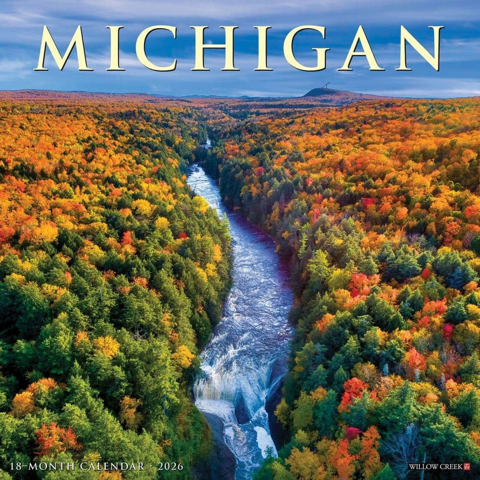 Willow Creek: Michigan: Travel and Events 2026 Wall Calendar