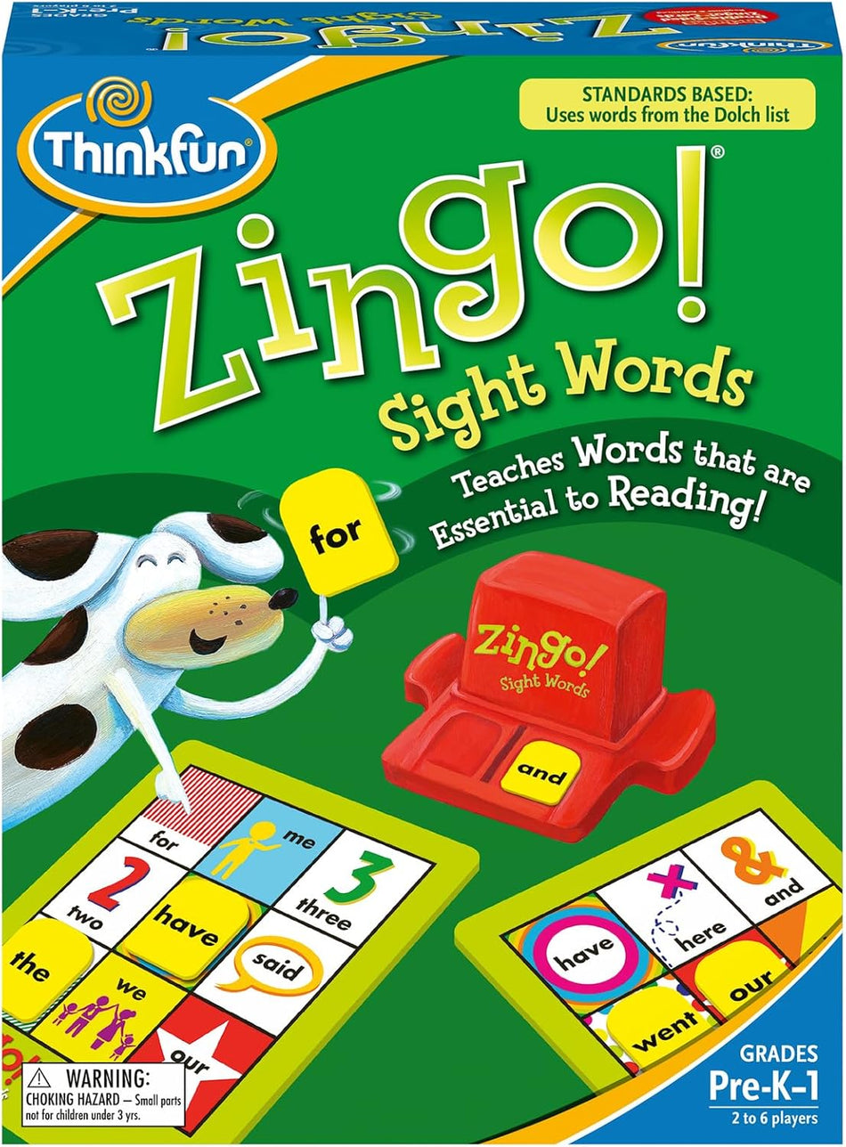 Think Fun: Zingo Sight Words Game