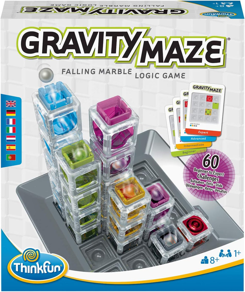 ThinkFun: Gravity Maze: Falling Marble Logic Game