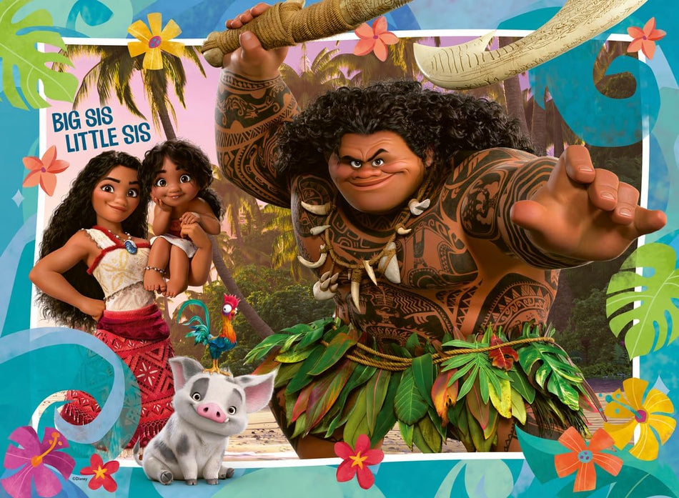 100 XXL Piece Jigsaw Puzzle - Disney Moana 2 | Ravensburger