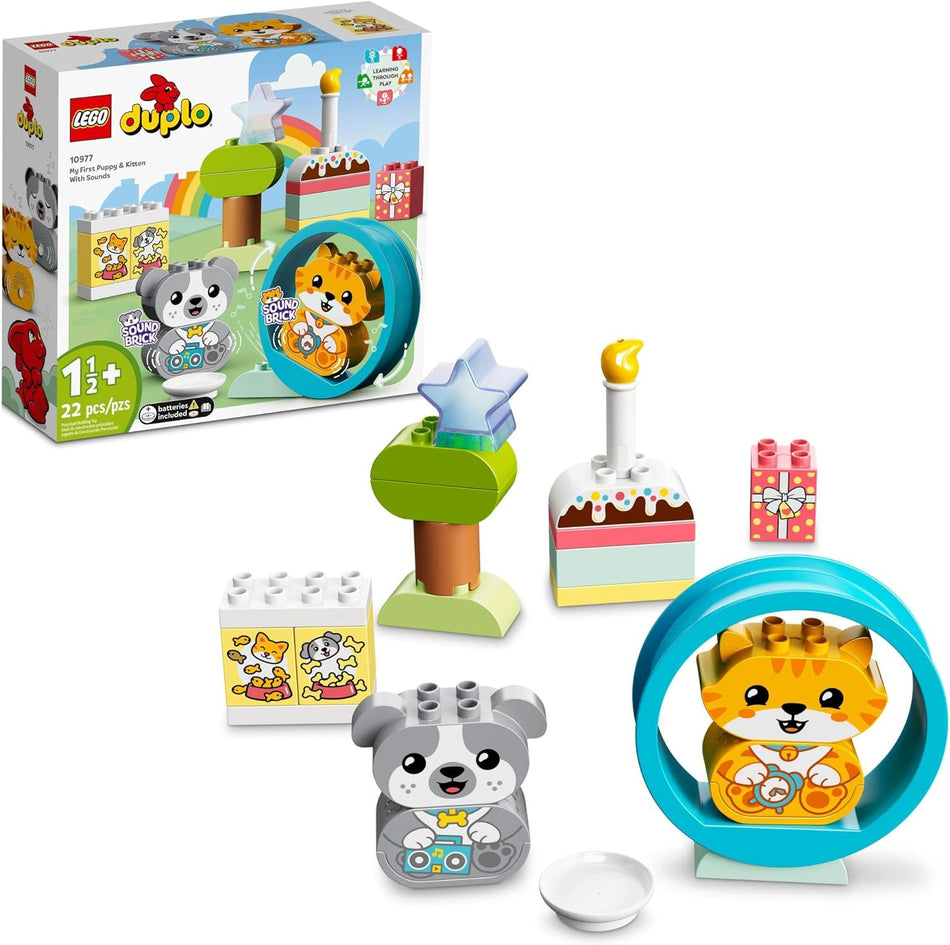 LEGO: DUPLO: My First Puppy & Kitten with Sounds: 10977