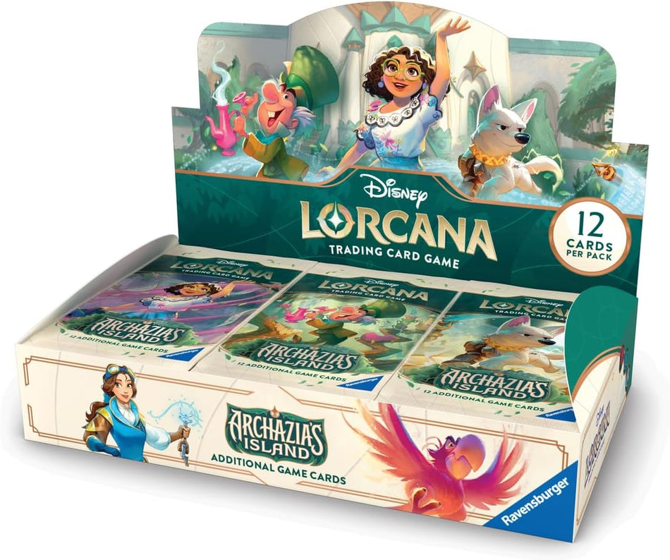 Ravensburger: Disney Lorcana TCG: Archazia's Island Booster Pack Display
