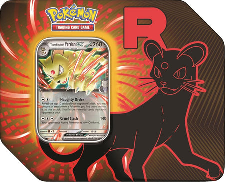 Pokémon trading card game card with a Pokémon character on a red and black background